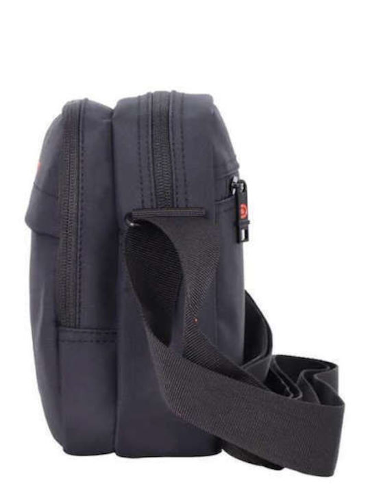 Herrentasche Schulter / Crossbody Schwarz