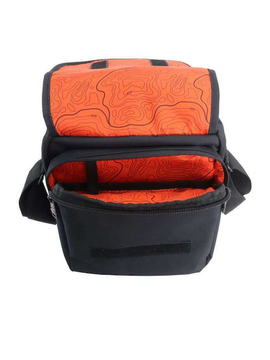 Herren Schulter / Crossbody Tasche Schwarz