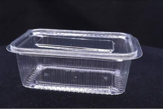 Lux Plast Disposable Plastic PET Tableware for Cold 1000ml Transparent FT KD208-1000