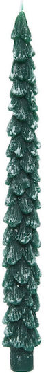 Kaemingk Christmas Green Candle 26.4x3cm