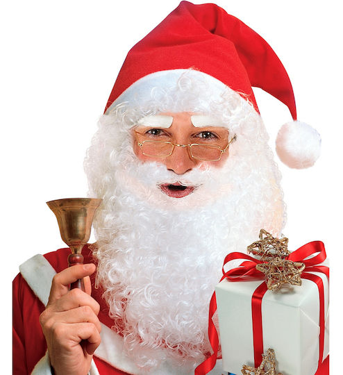 Weihnachts-Bärte des Weihnachtsmanns Weiße