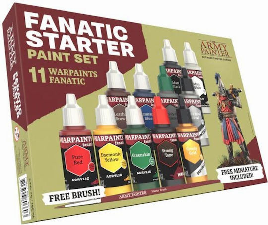 The Army Painter Warpaints Σετ Χρώματα Μοντελισμού 18ml 11τμχ