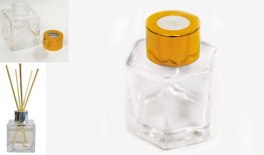 Bizzotto Μπουκαλάκι από Γυαλί 50ml (5τμχ) Χρυσό