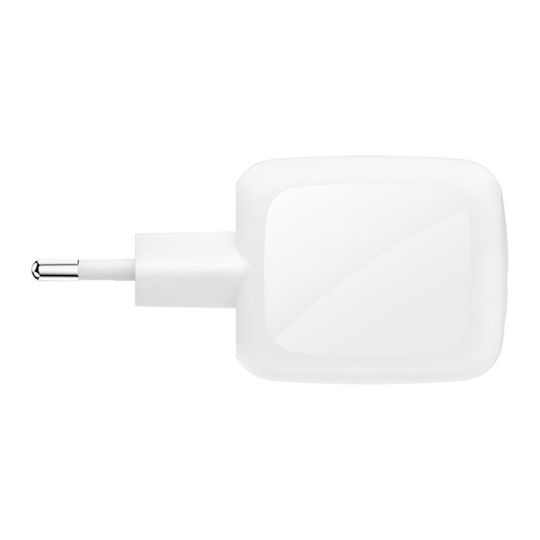 Belkin Charger GaN with 2 USB-C Ports and Cable USB-C - USB-C 67W Power Delivery Whites (BoostCharge Pro)