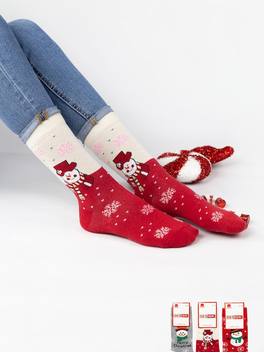 Design Women's Christmas Socks Multicolour 3Pack