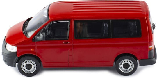 Макет Автомобил VW Volkswagen T5 Червен 1:43 Ixo