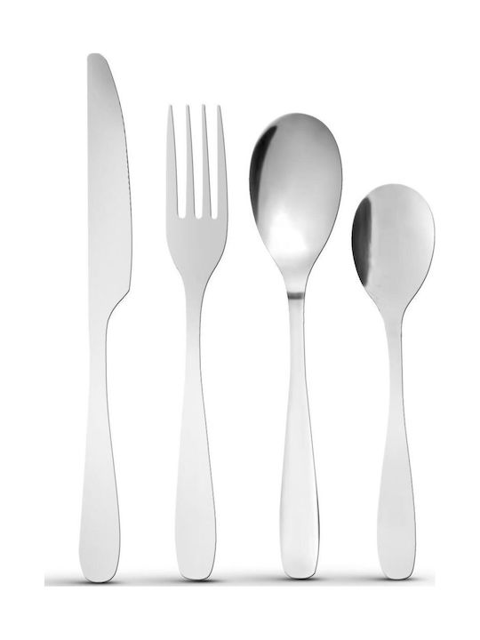 Bewello Cutlery Set Silver 16pcs