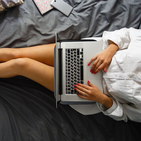 Relaxdays Knee Cushion Stand pentru Laptop până la 11"