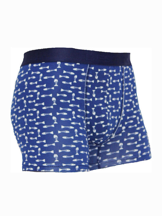 Herren Boxershorts Blue 1Packung