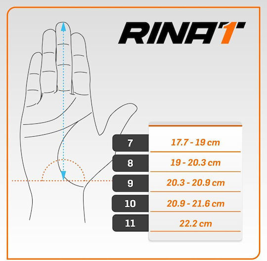 Rinat Torwarthandschuhe Erwachsene Blau