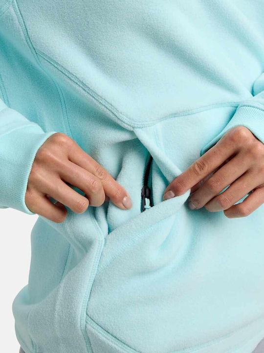 Women's Hooded Light Blue Sweatshirt