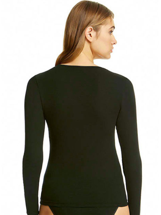 Women's Long Sleeve T-Shirt Black