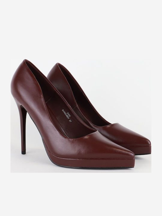 Pumps Burgundisch