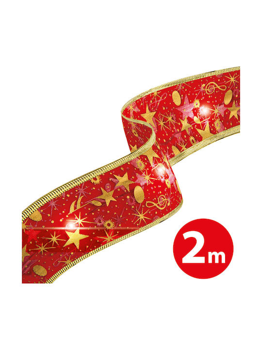 Crăciun Panglică Iluminată 2 X Roșu 5x200cm 1buc