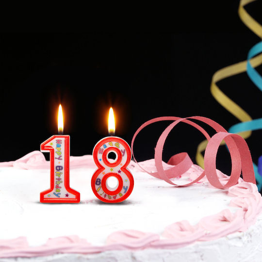 Lumânare Tort În Formă Număr 5