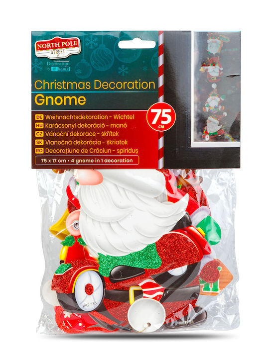 Santa Claus Red 75x17cm