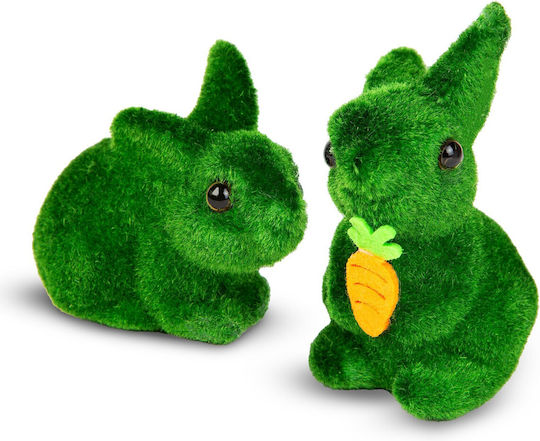 Easter Decoration Bunny 2 Types 10 Cm Green