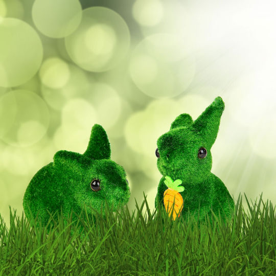Easter Decoration Bunny 2 Types 10 Cm Green