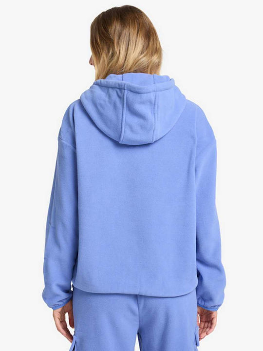 Winter Camp Women's Sweatshirt Hooded Iris Blue