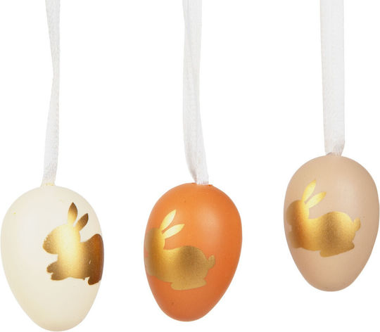 Easter Decoration Egg Set 3 Types 3 Cm 12 Pcs Pack