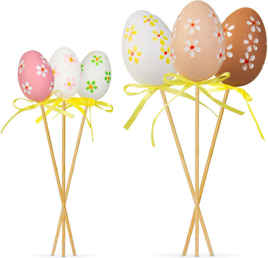 Easter Decoration Egg Set 6 Types 4 Cm 6 Pcs Pack