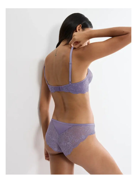 Lilac Minimizer Σουτιέν με Μπανέλες