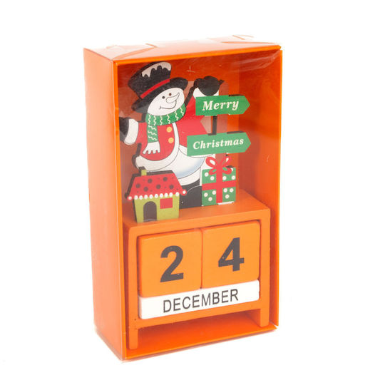 Calendar Decorativ Din Lemn Mdf – 13,5 X 7 X 3,5 Cm – 3 Modele