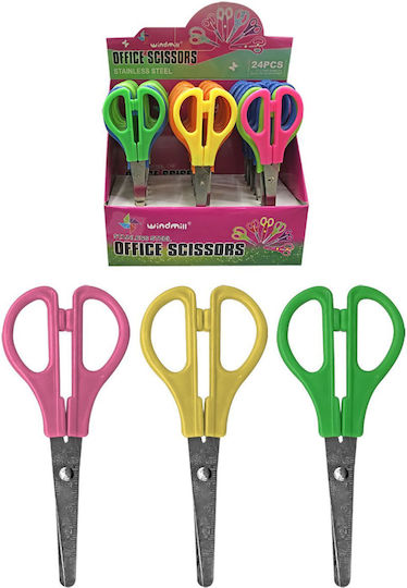 Justnote Children's Scissors for Crafts 16cm with Metallic Blade 1pcs
