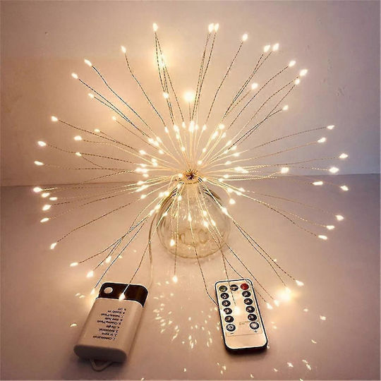 100 Светлини LED На батерия тип Фойерверки 1бр 100 Светлини LED На батерия тип Фойерверки 1бр