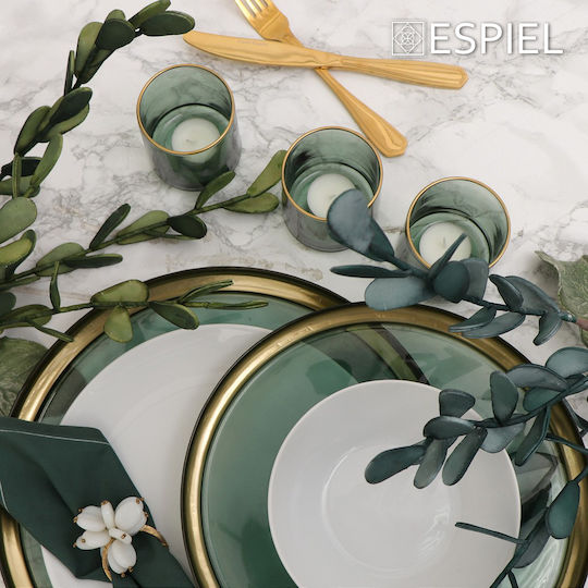 Espiel Empire Σετ Κουτάλια Φαγητού Ανοξείδωτα Χρυσό 20.5cm 12τμχ