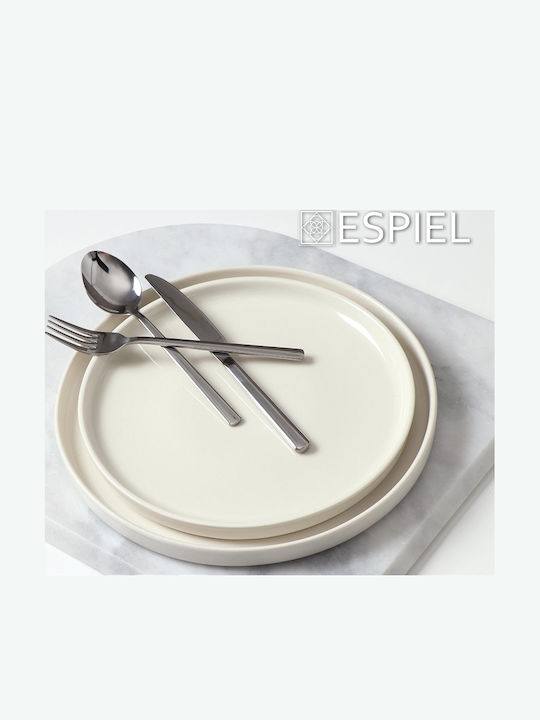 Espiel Divine Σετ Κουτάλια Ανοξείδωτα Γκρι 20.7cm 6τμχ