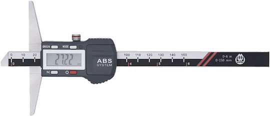 Дигитален Мерач За Дълбочина 0 – 300 Мм 0 – 12”