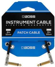Boss Slimline Cablu 6,3 mm de sex masculin - 6,3 mm de sex masculin 0.1m (BPC-4-3)