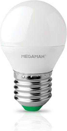 Megaman LG2605.5 LED Bulb 5.5W for Socket E27 and Shape G45 Warm White 470lm
