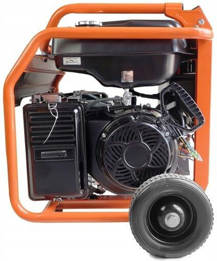 Kraftwele Generators Benzin mit Kickstart und Rädern