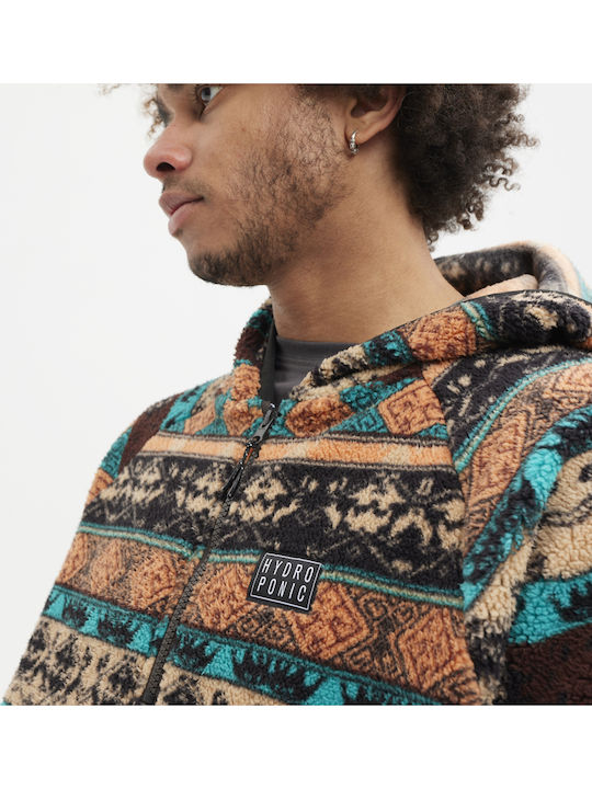 Jacket Brown, Turquoise