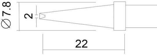 Soldering Iron Tip 280202pcs/blister