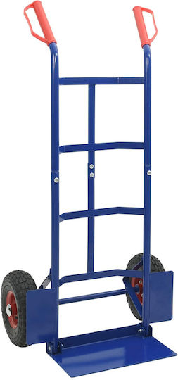 vidaXL Transport-Wagen Folding in Blau Color