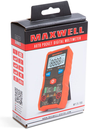 Automatisches Multimeter Berührungslose Spannungsprüfung Großes Display Batterie
