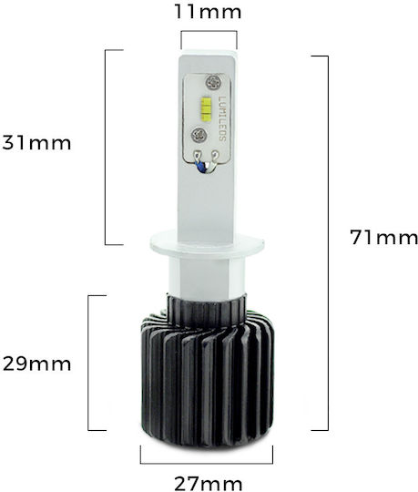 Set 1 Led H1 Carguard
