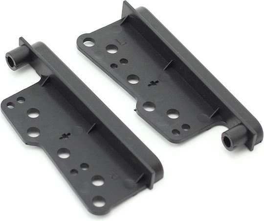 2 Din Adapter Toyota Avensis T270 Silber 2009-2015