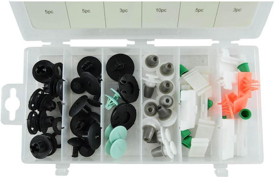 JBM Car Plastic Clips 31pcs