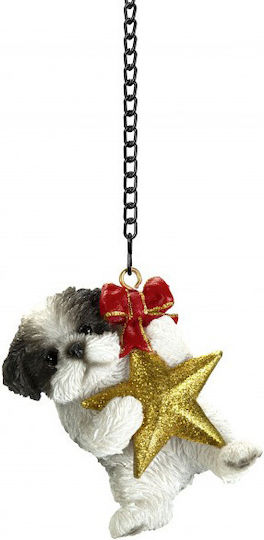 Hängendes Ornament Hund 8cm