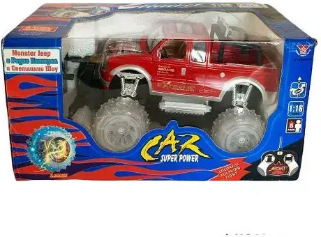 Chippo Teleghidat Mașină Crawler Roșu