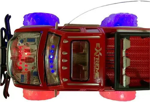 Chippo Teleghidat Mașină Crawler Roșu