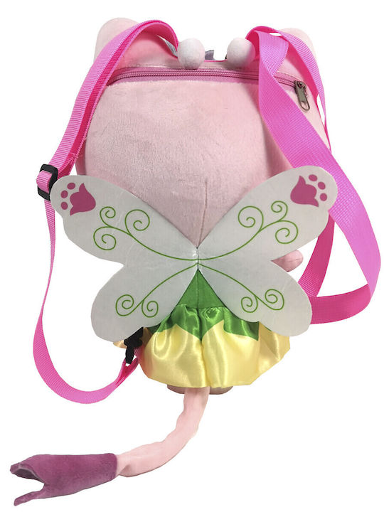 CyP Brands Gabbys Dolls House Plush Σχολική Τσάντα Πλάτης Γυμνασίου - Λυκείου Πολύχρωμη