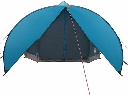 vidaXL Automatisches Campingzelt Teepee Blau 600x502x297cm