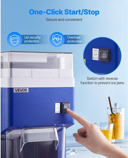Vevor Electric Ice Crusher 300W