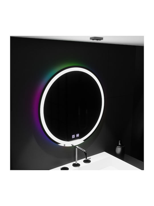 Alista Home Кръгло Банско Огледало LED Touch 60x60см