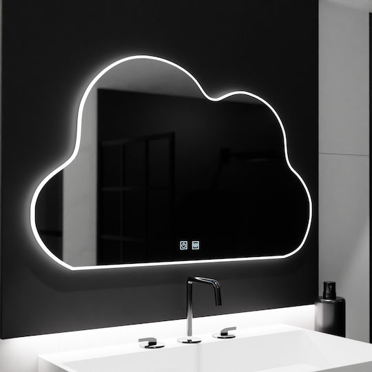 Alista Home Oglindă de Baie Lumini LED Atingere 60x40cm